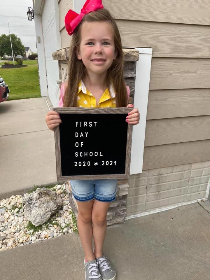 Ellie, 1st grade at Kooser Elementary